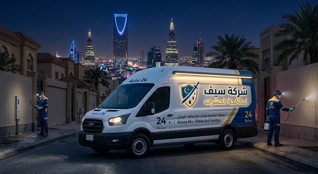 القضاء على الصراصير والنمل بالرياض