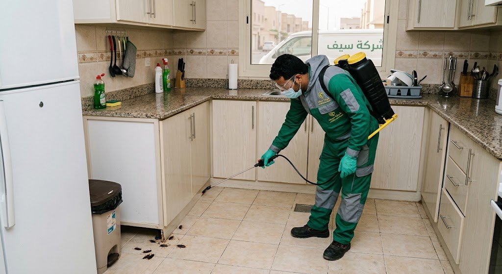 تعقيم وتطهير المنازل بالرياض ضد الحشرات