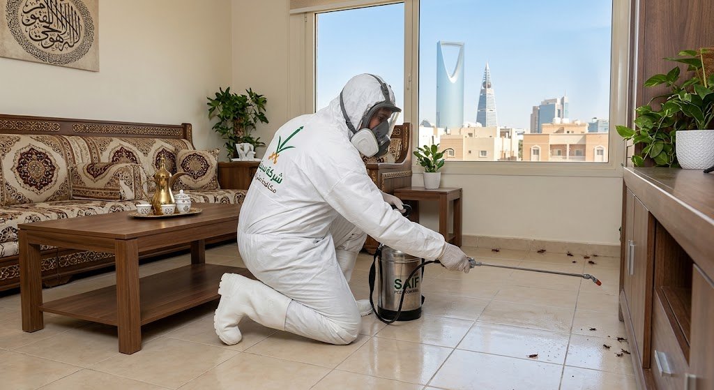 خدمة مكافحة الحشرات السريعة بالرياض
