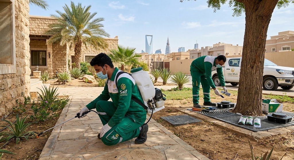 رش المبيدات في الرياض
