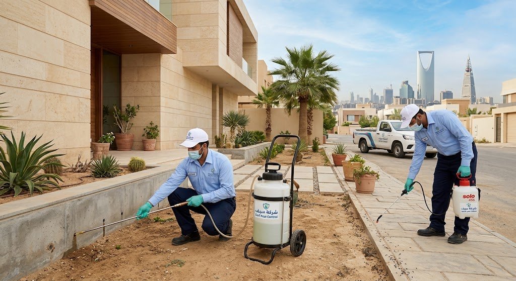 شركة رش حشرات فى الرياض