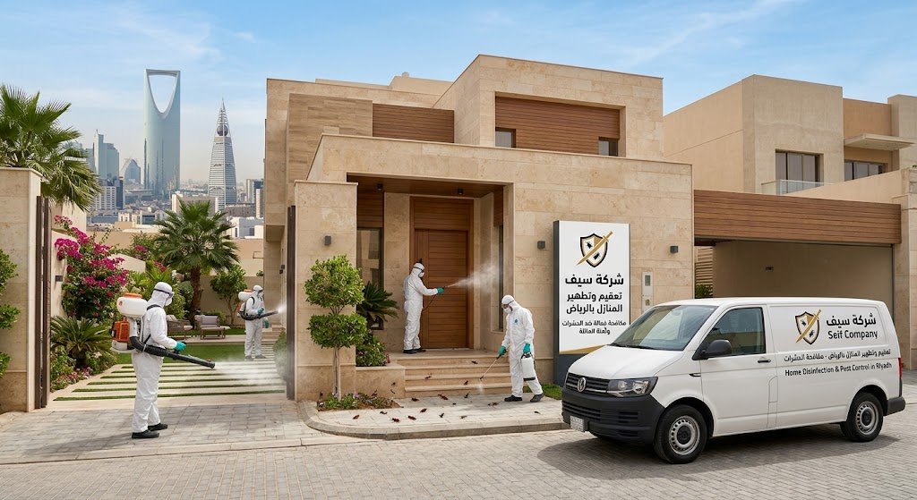 مكافحة الحشرات بأساليب حديثة بالرياض