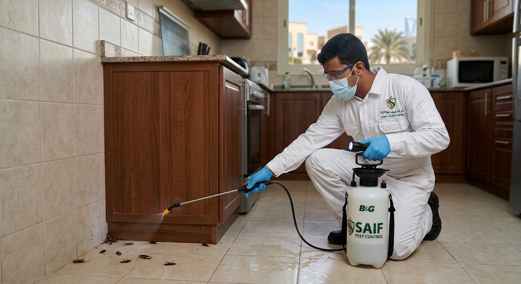 مكافحة الحشرات بأمان للأطفال بالرياض