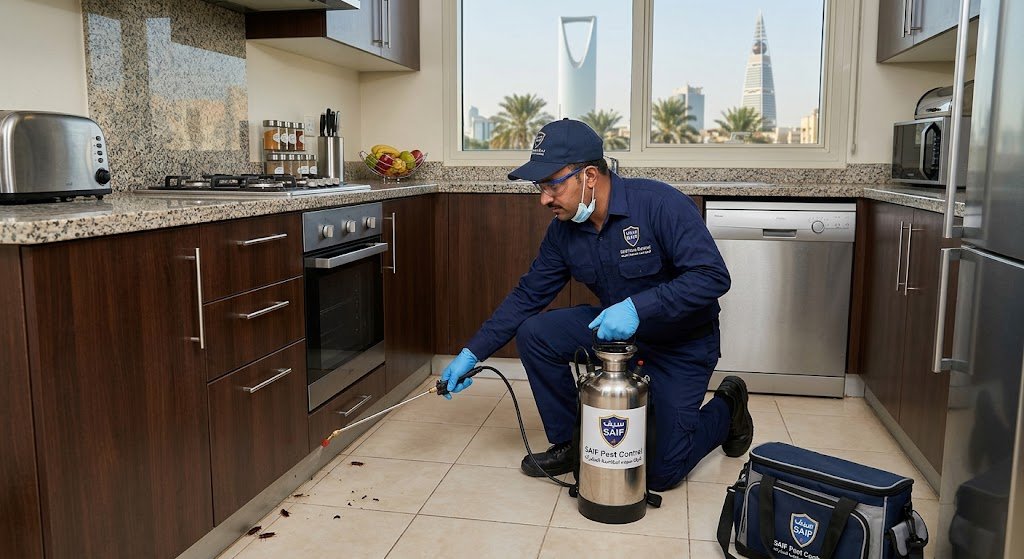 مكافحة الحشرات للمباني السكنية بالرياض