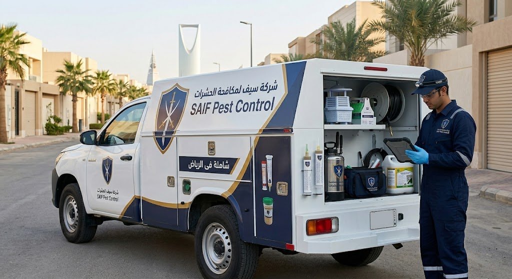 مكافحة بق الفراش بشكل احترافي بالرياض