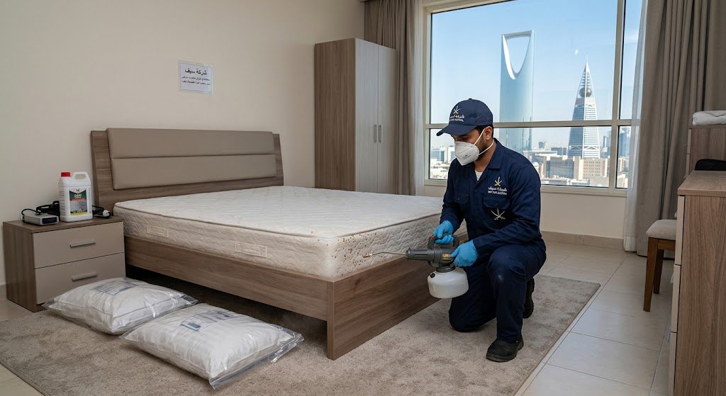 مكافحة حشرات مع ضمان الخدمة بالرياض