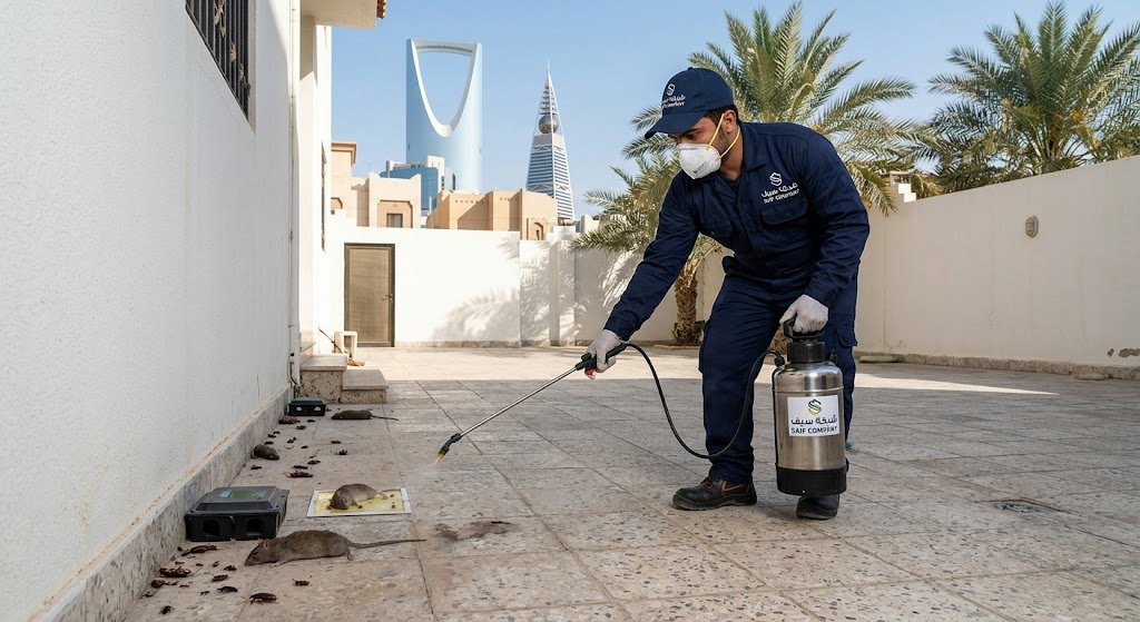 مكافحة فعالة لحشرات المنازل بالرياض