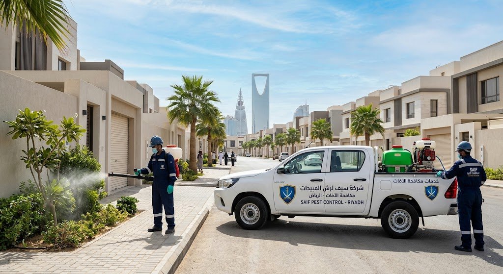 مكافحة حشرات حي طويق الرياض