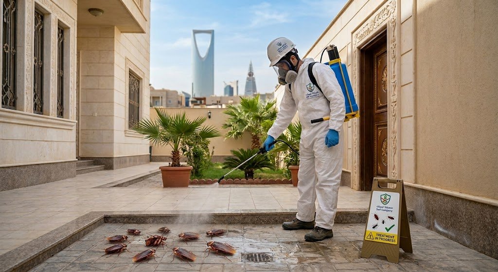 مكافحة حشرات حي اليرموك الرياض