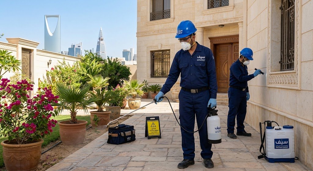 مكافحة حشرات حي الخليج الرياض