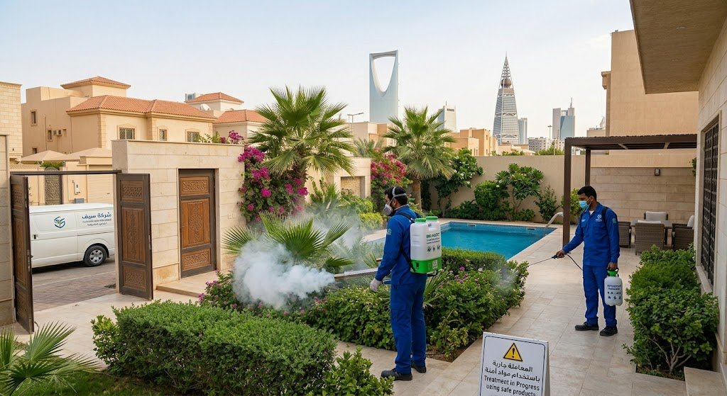 مكافحة حشرات حي الازدهار الرياض