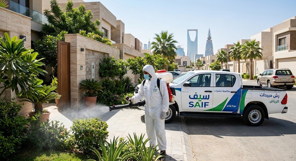 مكافحة حشرات حي العارض الرياض